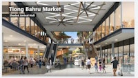 a rendering of a shopping mall with the words tong bahru market