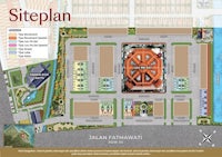 a map of the site plan for a residential development