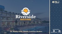 the logo for riverside boulwara