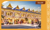 an artist's rendering of a shopping mall in thailand