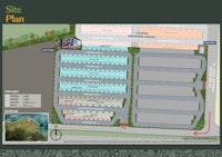 a site plan for a residential development