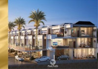 a rendering of a luxury apartment complex in dubai