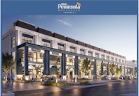 an artist's rendering of a building in the city of pennsylvania