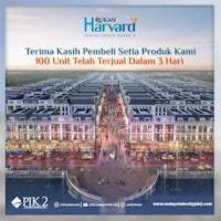 an advertisement for harvard university in indonesia