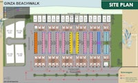 ginza beachwalk site plan