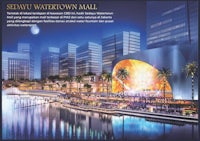 a rendering of a shopping mall in kuala lumpur, malaysia