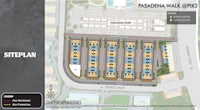 pasadena walk - site plan