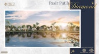 a picture of a lake with the words pasir putih diamond