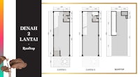 denah lanti 2 floor plan