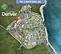 a map showing the location of pkk 2 master plan in denver