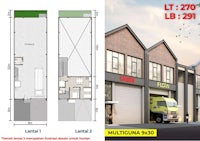 a diagram showing the layout of a warehouse and a truck