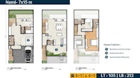 a floor plan for a two bedroom apartment