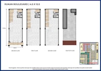 a floor plan for a two - bedroom apartment in the philippines