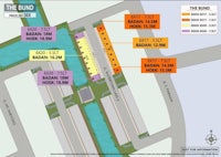 a map showing the location of the bund