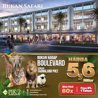 the advertisement for ruang safari boulevard