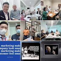 marketing mask look company look marketing sam customer sam