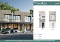 tipe alpha - floor plan