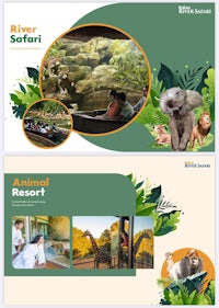 river savannah zoo presentation template