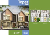 topaz 3 - bedroom house plan