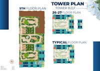 a tower plan for a residential building