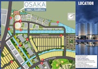 osaka location map