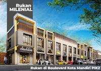 a building with the words rukan millennial