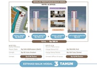 a floor plan for a hotel in a city