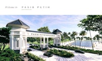 a rendering of the entrance to pasir puth