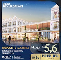 a poster for river safari in indonesia