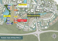 a map showing the location of ruana africa pc2